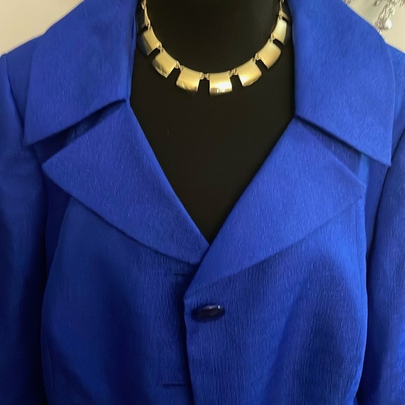 Emily Designs Royal Blue Blazer - Picture 4 of 11